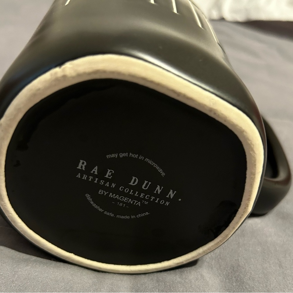 New Rae Dunn “Fighter” Mug. 5” - Picture 2 of 3